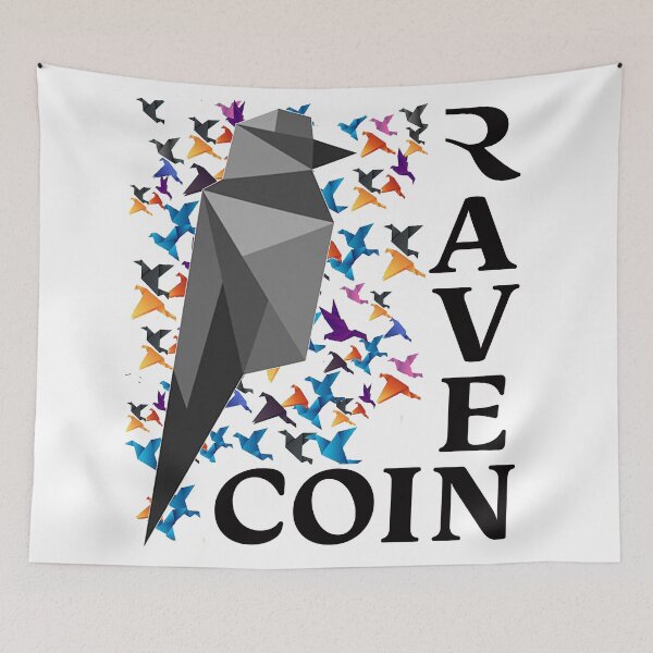 Item preview, Raven Flock designed and sold by ravencoin.