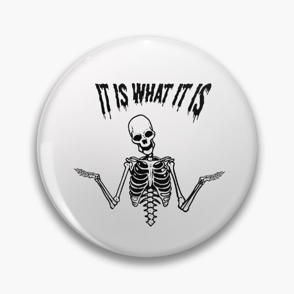 Aperçu de l'œuvre C'est ce que c'est Skelleton Death Shrug créée et vendue par incloudines.