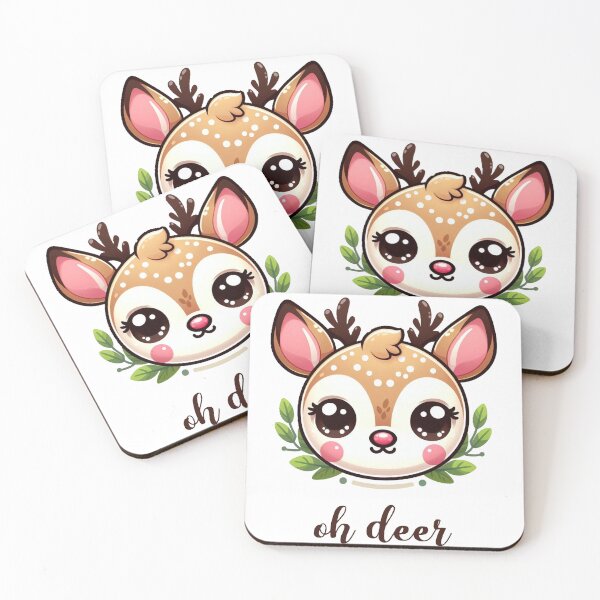 Item preview, Oh Deer, Cute Deer designed and sold by Spike The Punch Design Co..