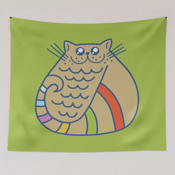 Item preview, Self Expression Cat designed and sold by graphicgrain.