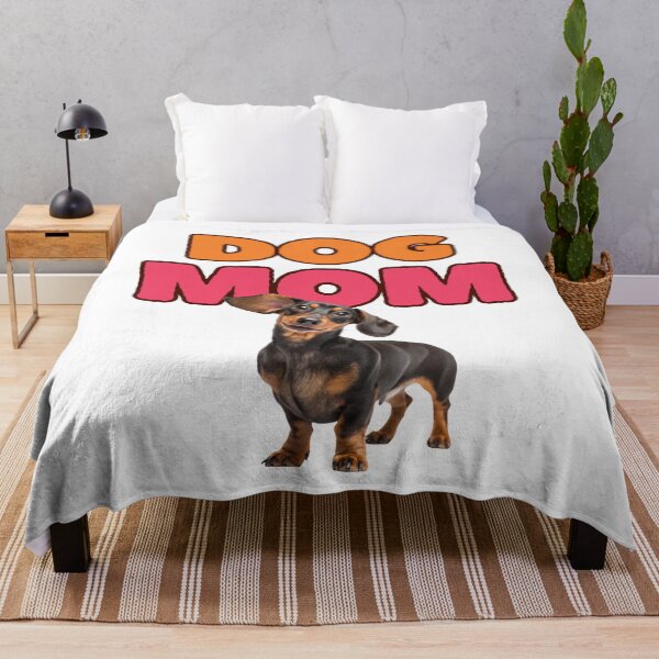 Item preview, Dog Mom of a dachshund– Proud dachshund Lover Gift for Pet Owners designed and sold by Colorful-Garden.