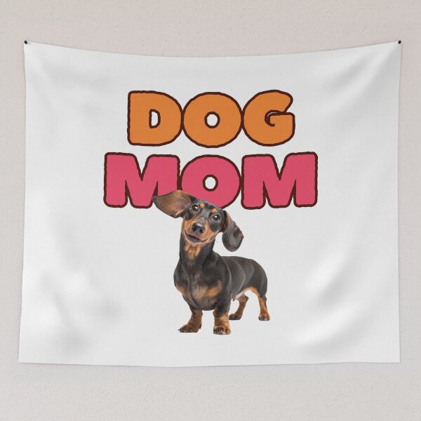 Item preview, Dog Mom of a dachshund– Proud dachshund Lover Gift for Pet Owners designed and sold by Colorful-Garden.