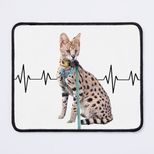 Item preview, Serval heartbeat designed and sold by Savannahheightz.