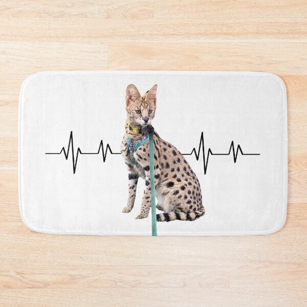 Item preview, Serval heartbeat designed and sold by Savannahheightz.