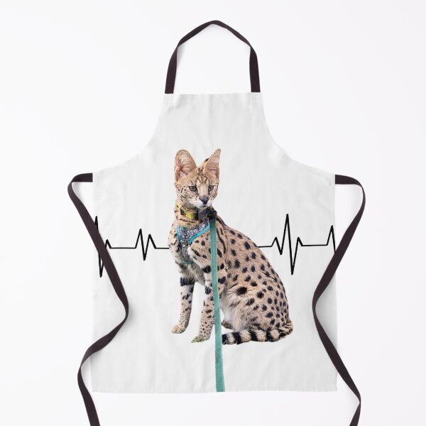 Item preview, Serval heartbeat designed and sold by Savannahheightz.