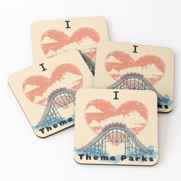 Item preview, I LOVE Theme Parks designed and sold by admin-trevtone.