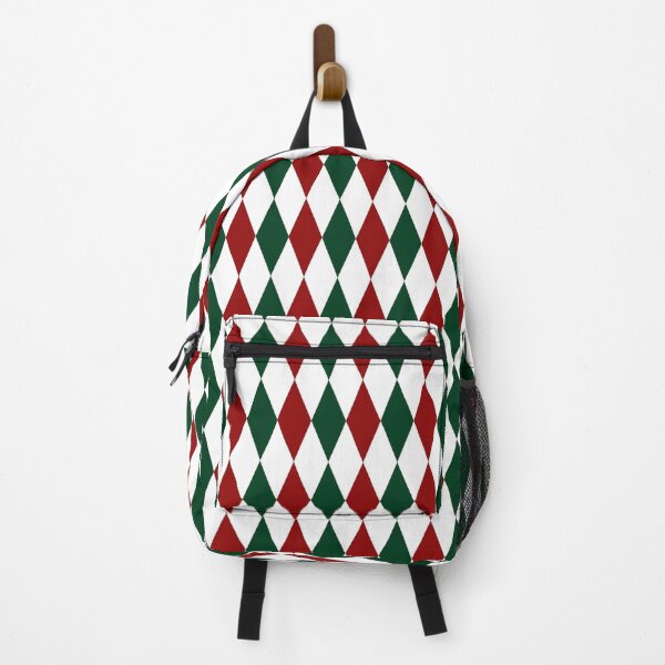 Item preview, Christmas Argyle Geometric green and white seamless pattern designed and sold by BeebooDesign.