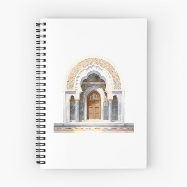 Item preview, Islamic Arch, Mosque Door Artwork | Moroccan Masjid Minimal Muslim Home Decor | Watercolour Arab Painting Islamic Wall Art designed and sold by Pink Pastel Studio.