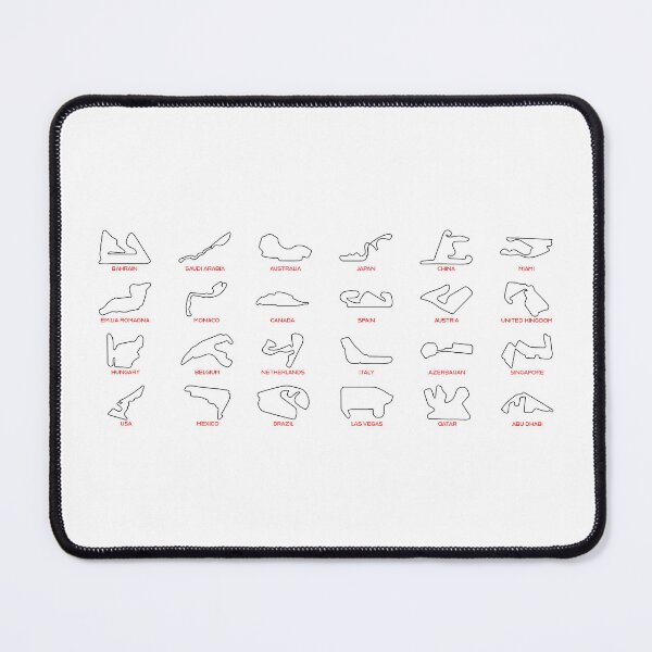 Item preview, 2024 F1 Circuits Collection | All 24 Grand Prix Track Layouts for Formula 1 Fans designed and sold by kianyenny.