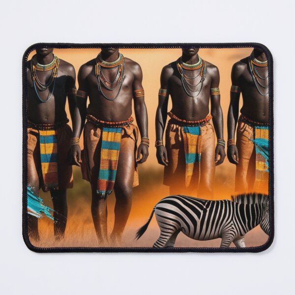 Item preview, African, strong men hunting designed and sold by Josejuju.