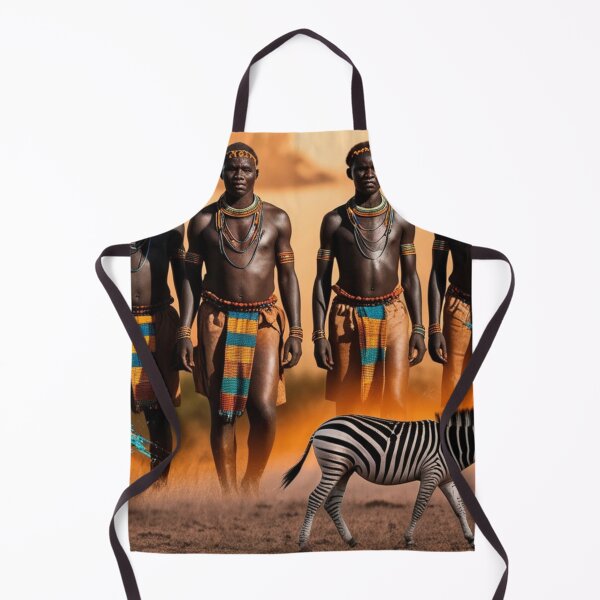Item preview, African, strong men hunting designed and sold by Josejuju.