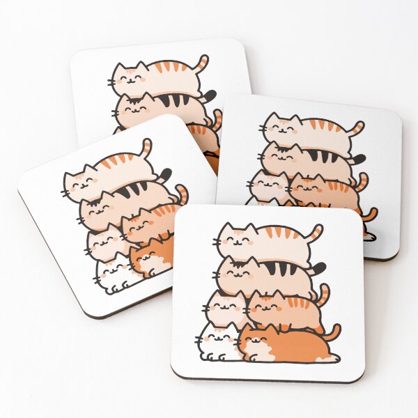 Item preview, Pyramid of Happy Cats: A Tower of Feline Joy designed and sold by Timegraf.