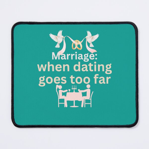 Item preview, Humor Marriage Slogan designed and sold by MerryCrown.