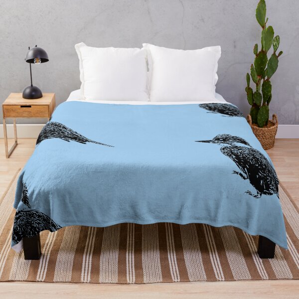 Item preview, Ringed Kingfisher Black Design  designed and sold by designsasstultd.
