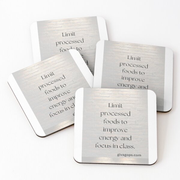 Item preview, Limit Processed Foods to Improve Energy and Focus in Classl Origins designed and sold by CUTESTUFFnow.