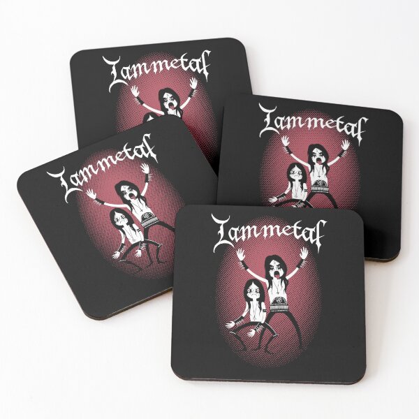 Item preview, I am Metal - Funny Black Metal Cartoon designed and sold by Nemons.
