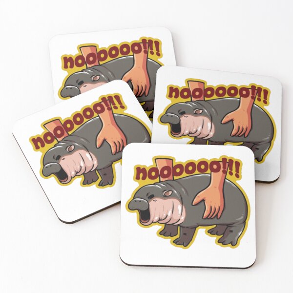 Item preview, Moo Deng-Noooooo!! designed and sold by LA-SAM20.