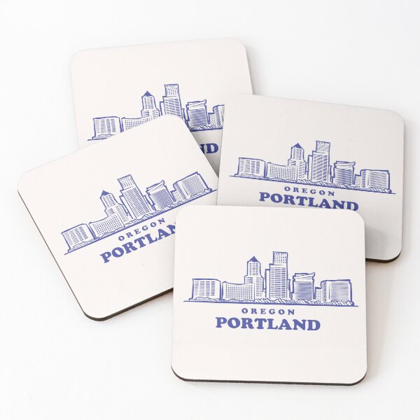 Item preview, Portland sketch skyline designed and sold by skalihm.