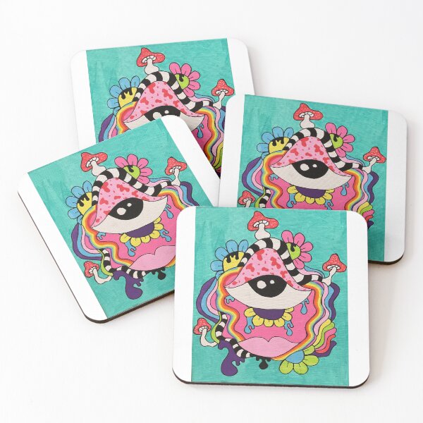 Item preview, Trippy monster designed and sold by Woolysworld.