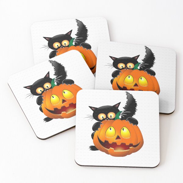 Item preview, Pumpkin Cat Halloween October Cute designed and sold by Theriddler1.
