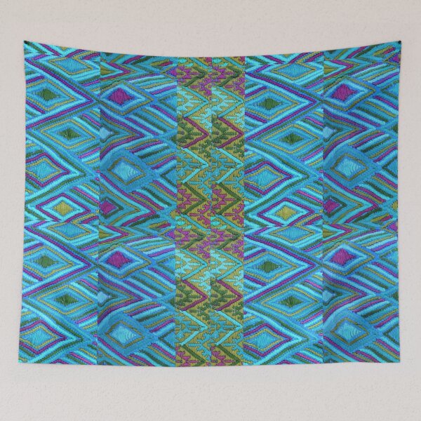 Item preview, Guatemalan weaving Mayan textile  designed and sold by AuroraXGreen.