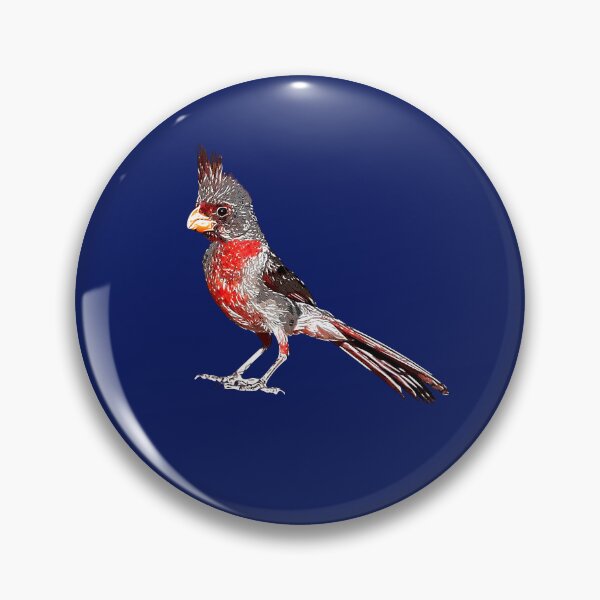 Item preview, Pyrrhuloxia White Alternate Design  designed and sold by designsasstultd.