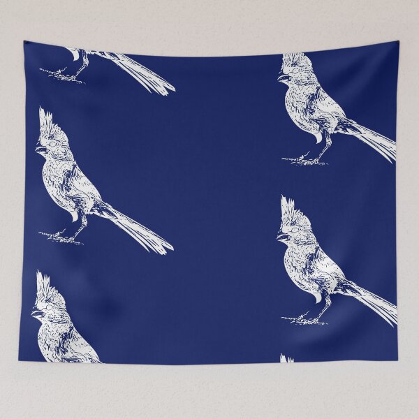 Item preview, Pyrrhuloxia White Design  designed and sold by designsasstultd.