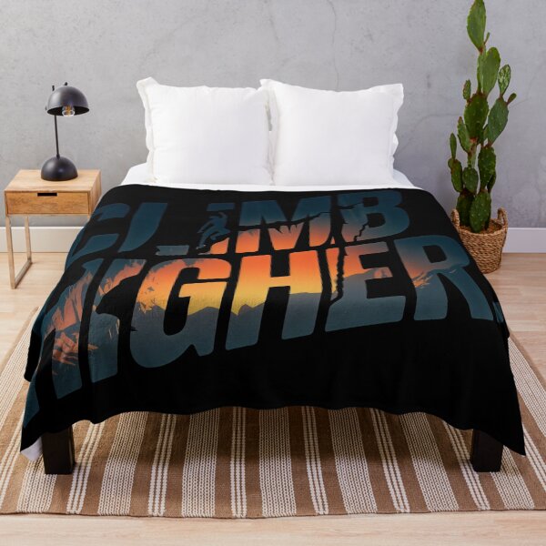Item preview, Climb Higher – Motivational Rock Climbing Sunset Design designed and sold by Prime-Studio.
