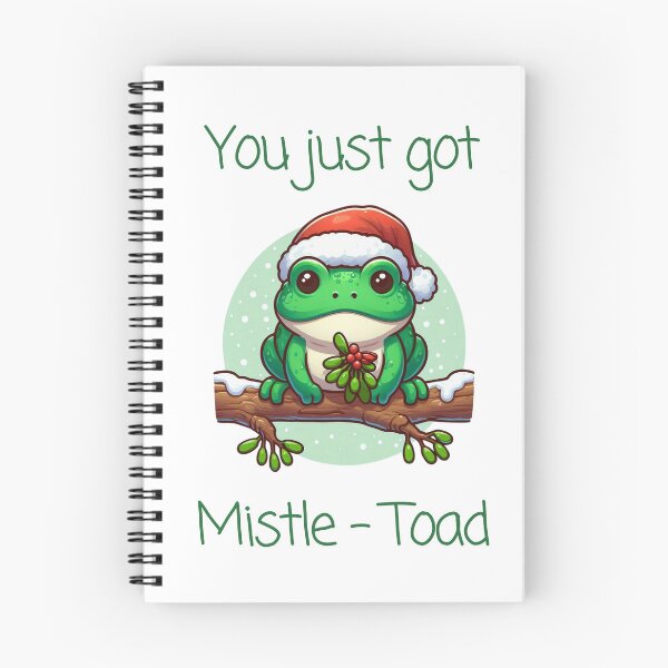Item preview, Mistle-Toad Holiday Cheer designed and sold by ThatGirlDoesArt.