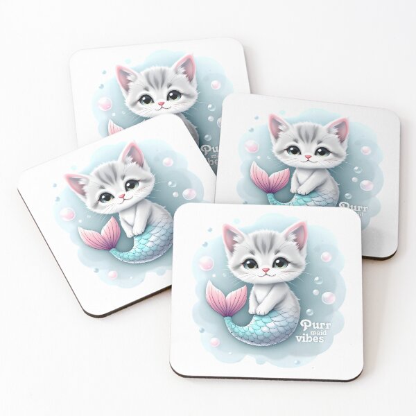 Item preview, Purrmaid Vibes designed and sold by Zatch-Bell.