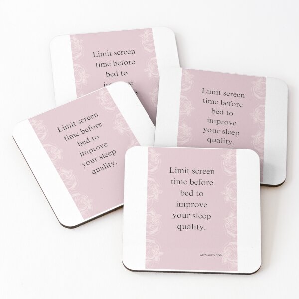 Item preview, Limit Screen Time Before Bed to Improve Your Sleep Quality designed and sold by CUTESTUFFnow.