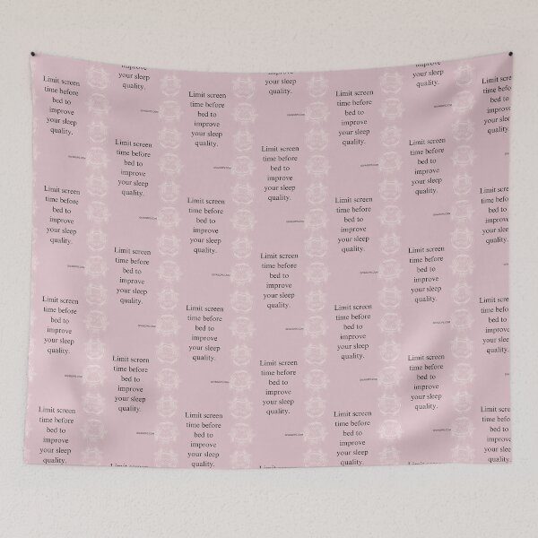 Item preview, Limit Screen Time Before Bed to Improve Your Sleep Quality designed and sold by CUTESTUFFnow.