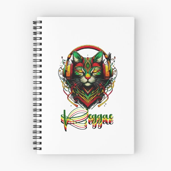 Item preview, Love Headphones Jamaican Cat Music Rasta Reggae Rastafari Roots Reggae Pride  designed and sold by Creat-Des.