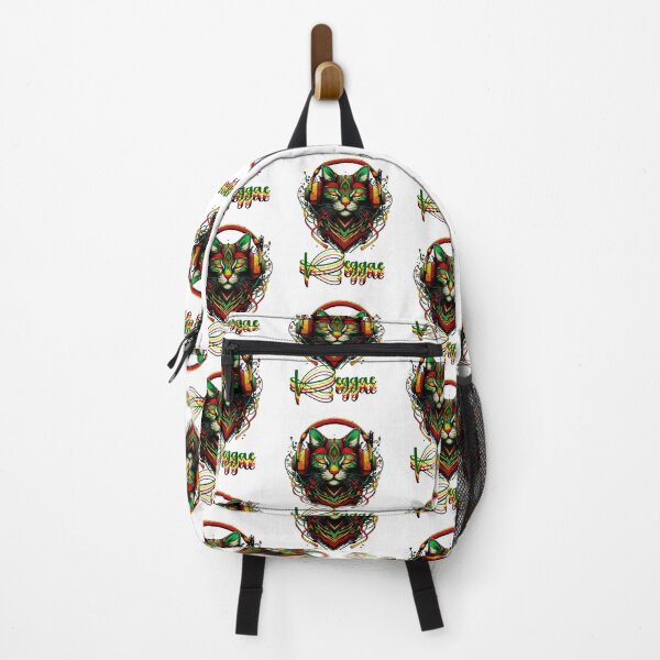 Item preview, Love Headphones Jamaican Cat Music Rasta Reggae Rastafari Roots Reggae Pride designed and sold by Creat-Des.