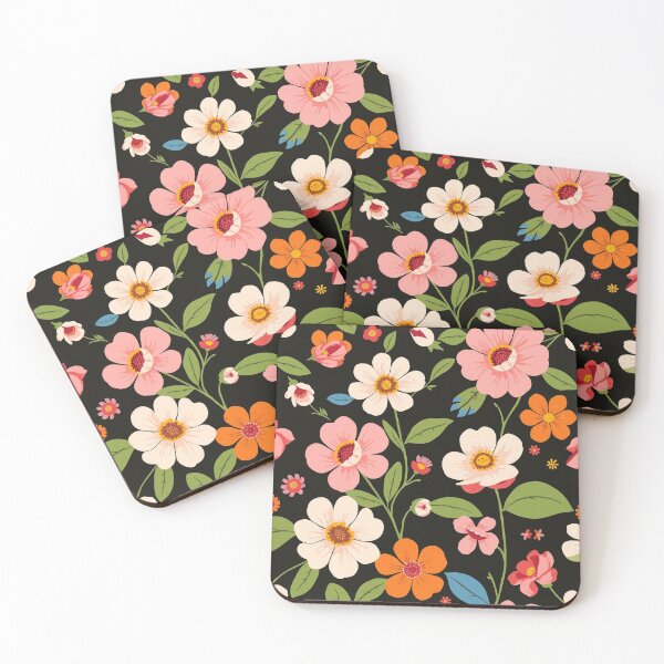 Item preview, Pretty flowers pattern designed and sold by GasconyPassion.