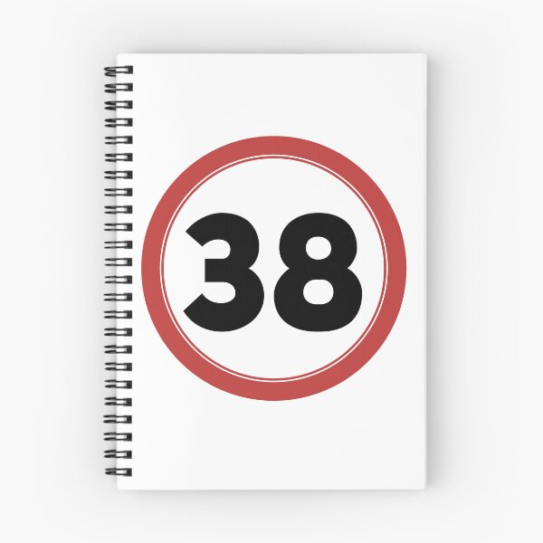 Item preview, Speed limit 38, happy 38th birthday designed and sold by Wolagno.
