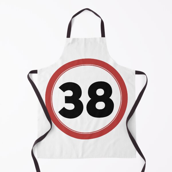 Item preview, Speed limit 38, happy 38th birthday designed and sold by Wolagno.
