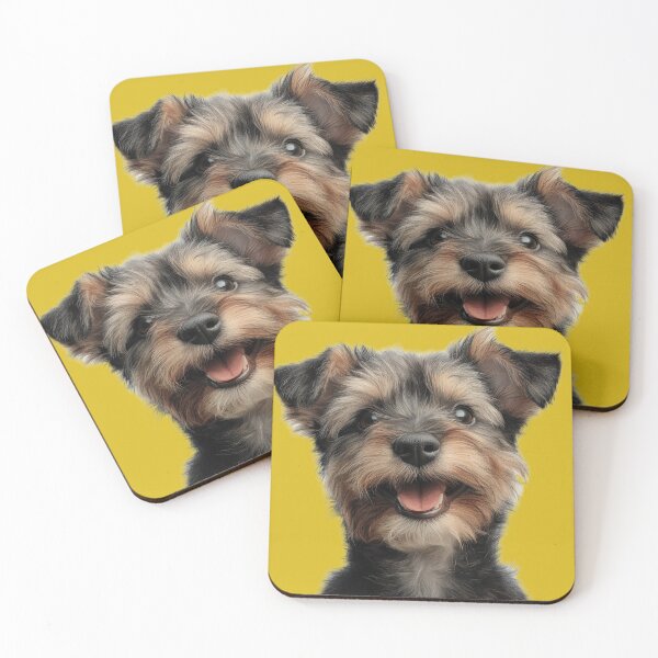 Item preview, Rafa the happy pooch designed and sold by FleurFrench.