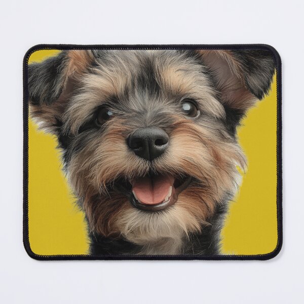 Item preview, Rafa the happy pooch designed and sold by FleurFrench.
