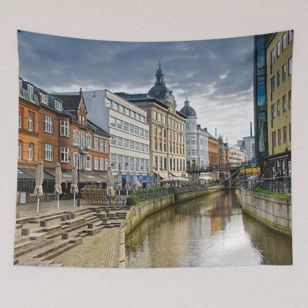 Item preview, Aarhus Cityscape and Canal Denmark designed and sold by Martyn R Arnold Fine Art Nature & Landscape Photography.