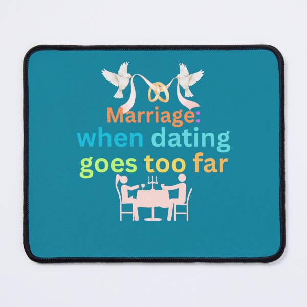 Item preview, Humor Marriage Slogan designed and sold by MerryCrown.