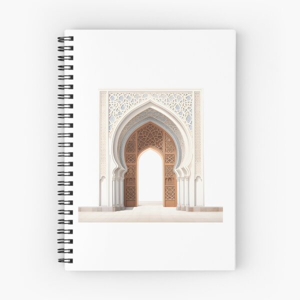 Item preview, Islamic Arch, Mosque Door Artwork | Moroccan Masjid Minimal Muslim Home Decor | Watercolour Arab Painting Islamic Wall Art designed and sold by Pink Pastel Studio.