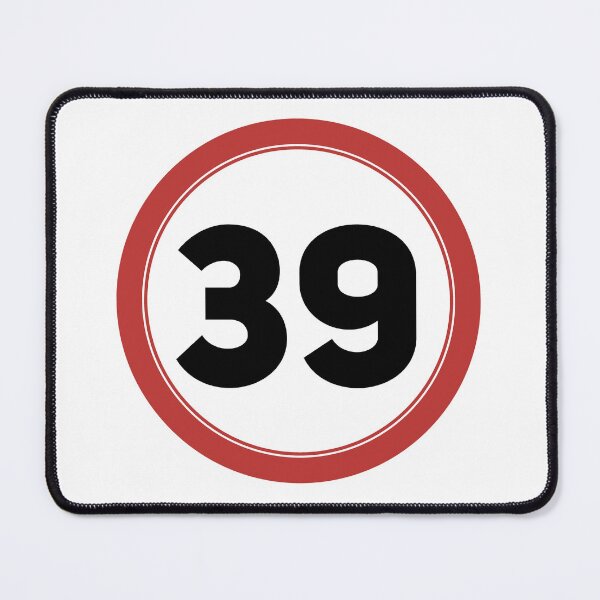 Item preview, Speed limit 39, happy 39th birthday designed and sold by Wolagno.
