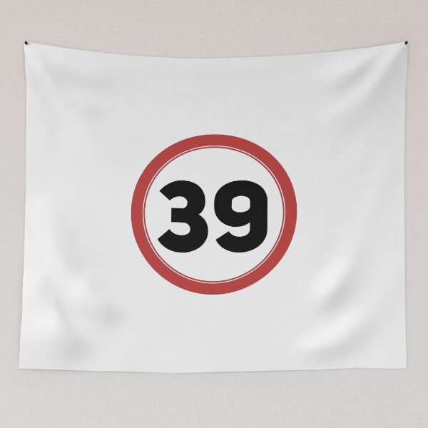 Item preview, Speed limit 39, happy 39th birthday designed and sold by Wolagno.