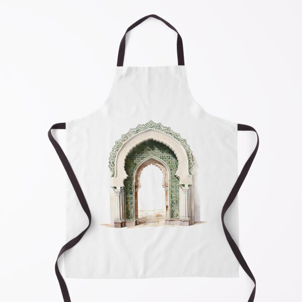 Item preview, Islamic Arch, Mosque Door Artwork | Moroccan Masjid Minimal Muslim Home Decor | Watercolour Arab Painting Islamic Wall Art designed and sold by Pink Pastel Studio.