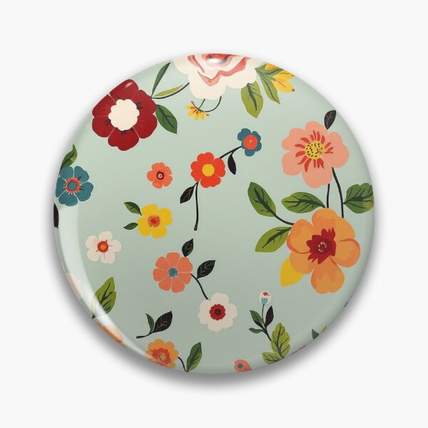 Item preview, Chintz flowers designed and sold by GasconyPassion.
