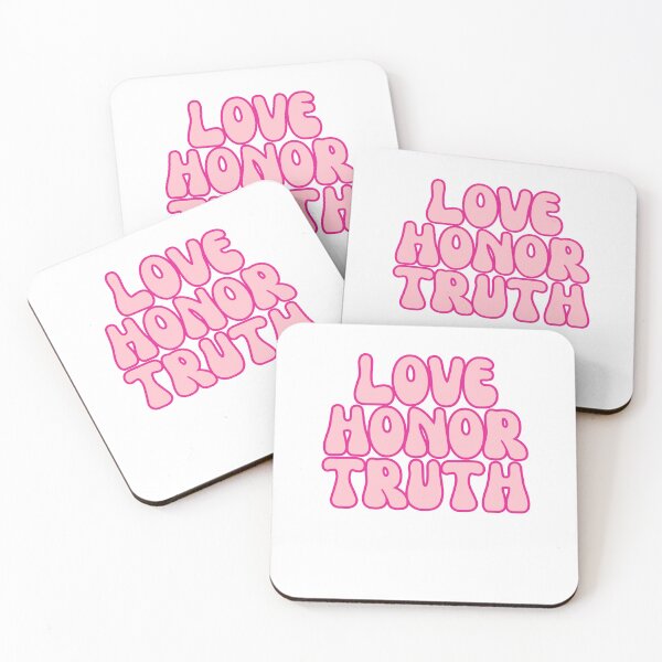 Item preview, love honor truth  designed and sold by marinatrovatoo.