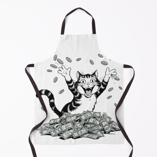 Item preview, comics cat spending money designed and sold by MessOnClothes.