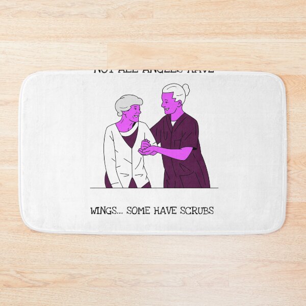 Item preview, Not All  Angels Have Wings…Some Have Scrubs     designed and sold by EngagingLayout.