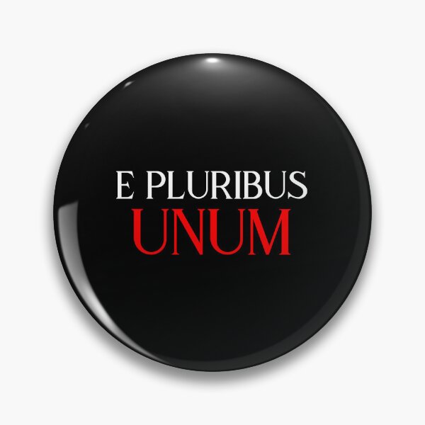 Item preview, E Pluribus Unum white red designed and sold by VRedBaller.